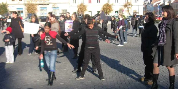 Flashmob la Cluj