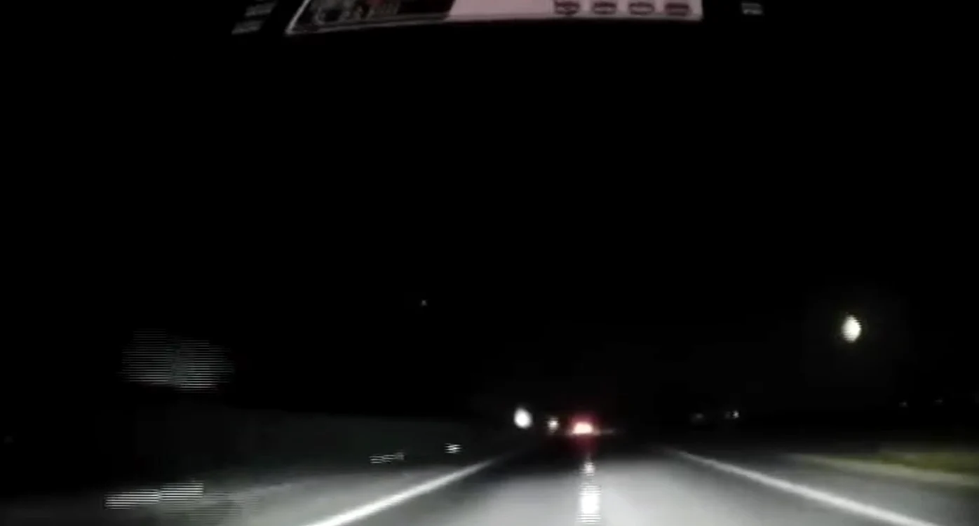Eveniment astronomic surprins pe Autostrada Soarelui Foto: Captură Video TVR Info