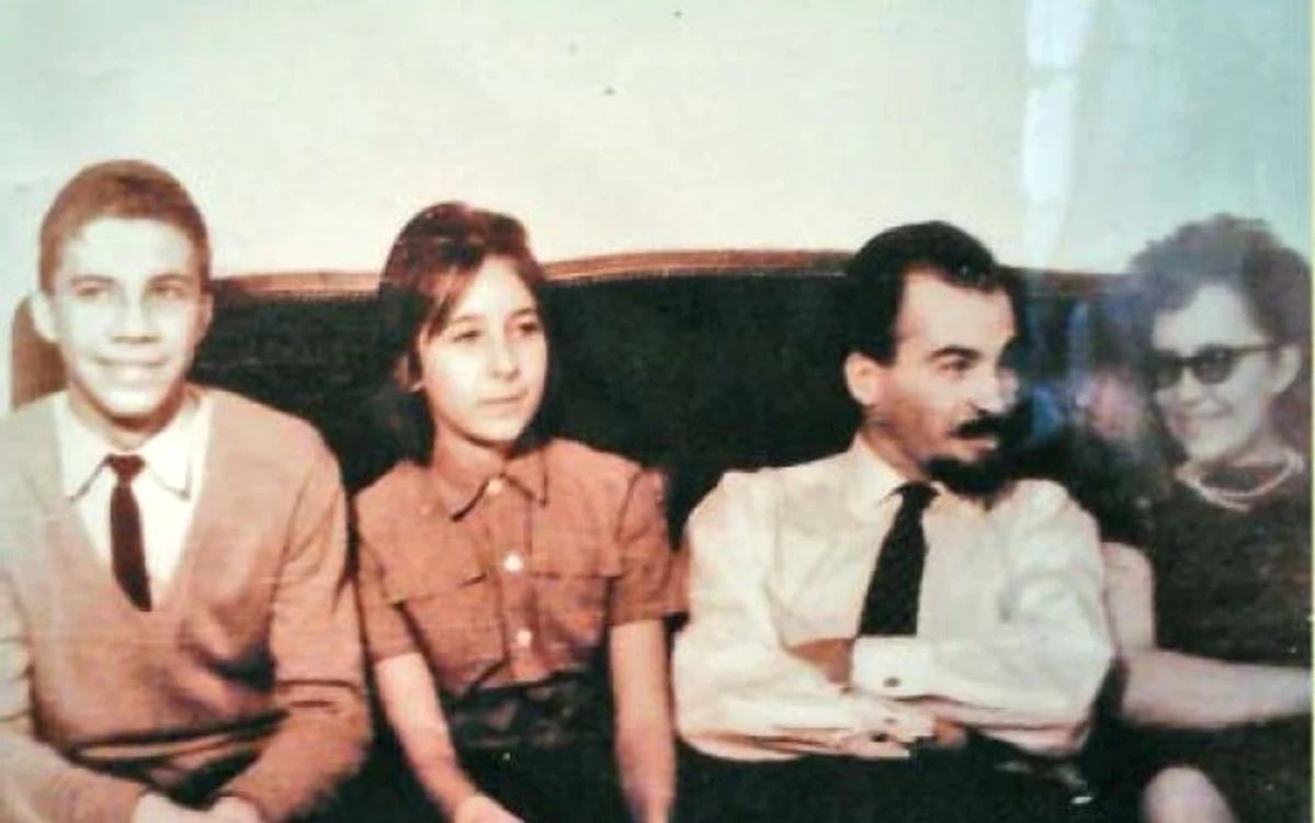 Protret al familiei Berindei de la începutul anilor ’50