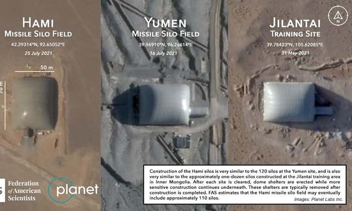 China construieşte noi silozuri pentru rachete nucleare jpeg