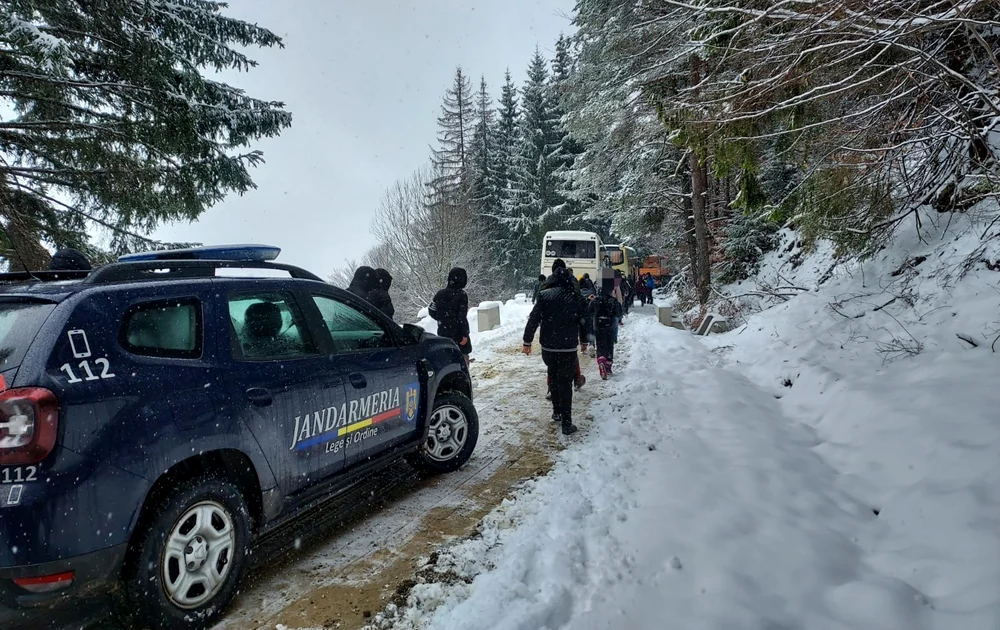 FOTO: Jandarmeria Bistrița