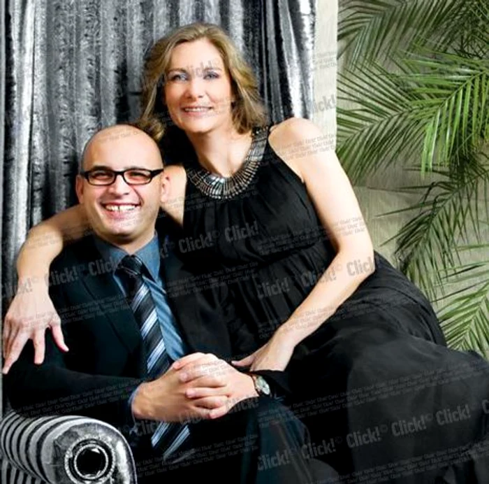 Romanita si Adrian Iovan, pe vremea cind alcatuiau un cuplu