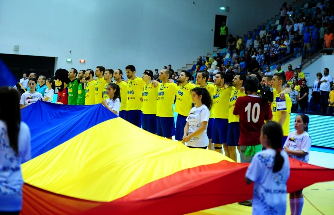 Naţionala de handbal masculin, în 2017 Foto: Mediafax / Remus Badea