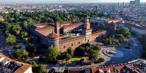 Castelul Sforza, Milano FOTO Shutterstock 