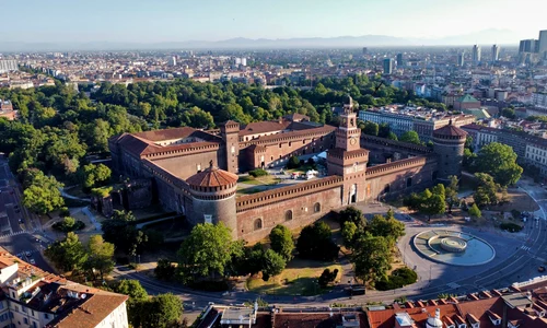 Castelul Sforza, Milano FOTO Shutterstock