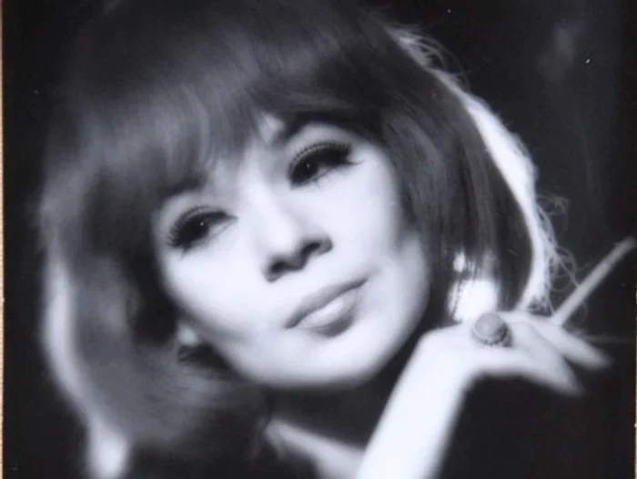 Cristina Stamate în tinerețe