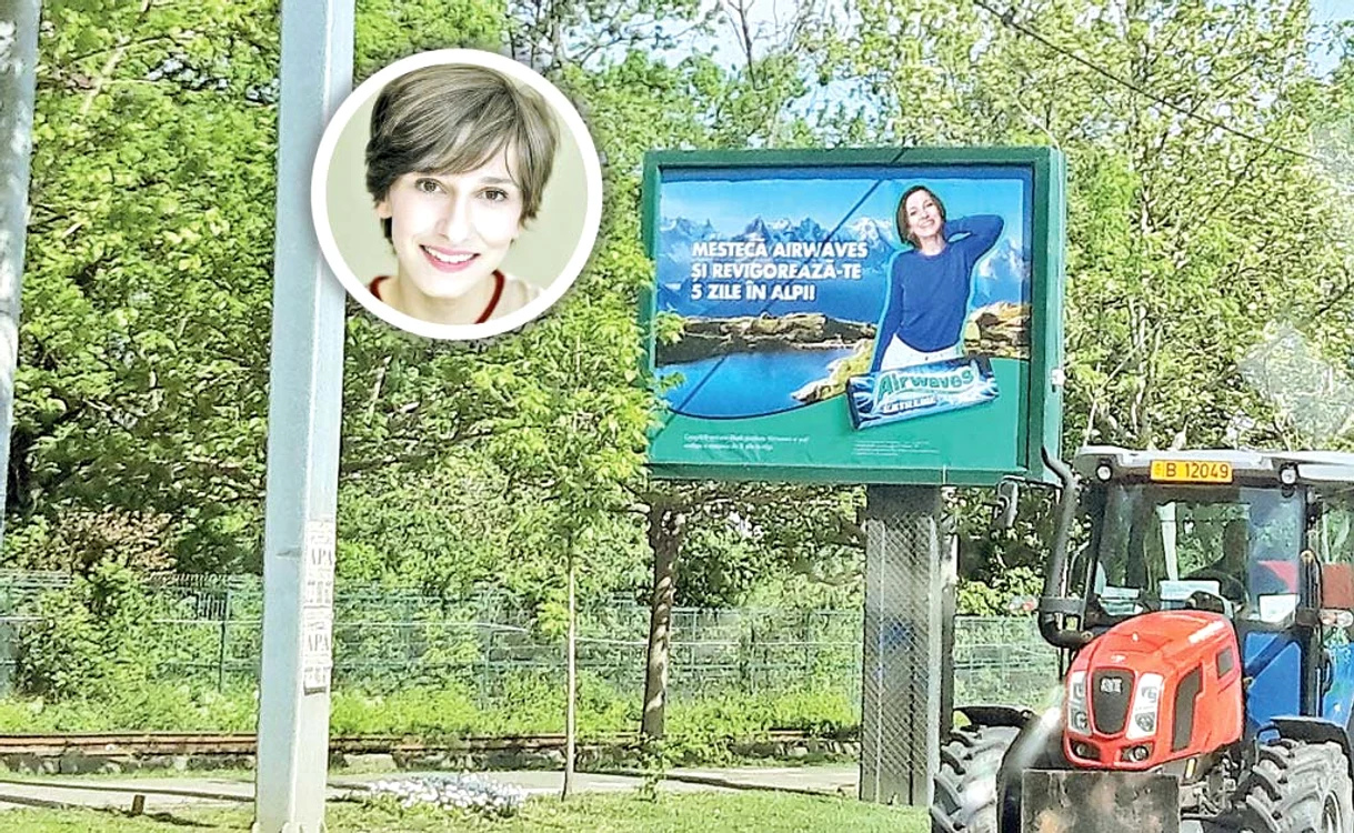 Dana Rogoz are o dantură de reclamă