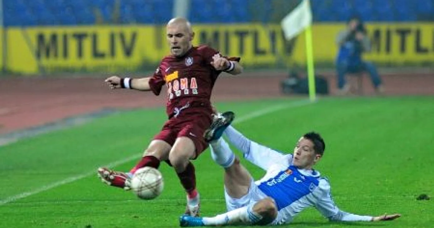 Alb-albaştrii au jucat dur la Cluj