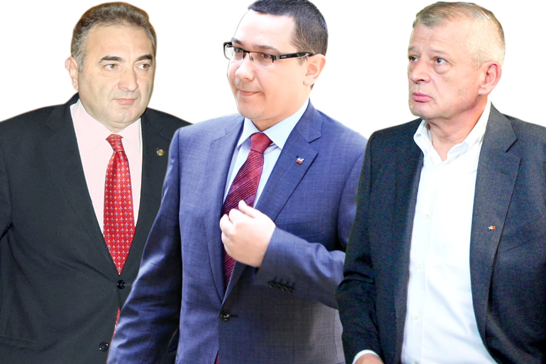 Florin Georgescu, Victor Ponta şi Sorin Oprescu se joacă de-a Baba-Oarba cu banii românilor