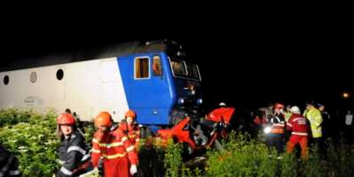 Sibiu: Spulberaţi de tren (GALERIE FOTO)