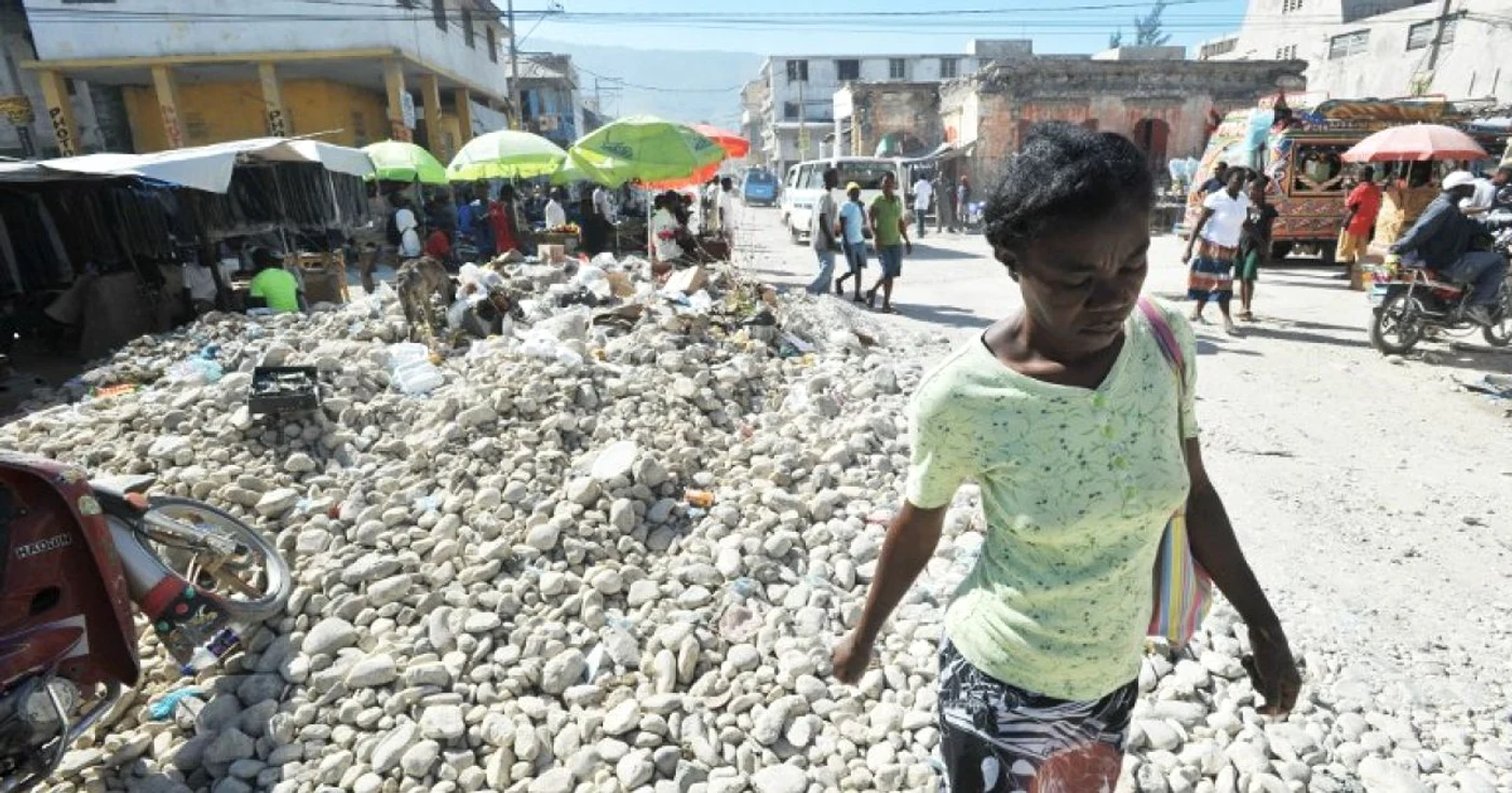 Port-au-Prince, capitala haitiană în 2013 FOTO AFP