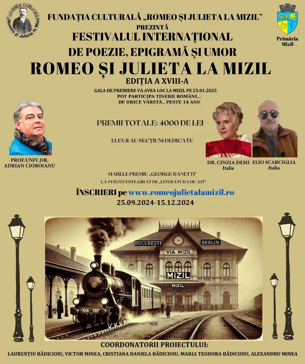 Romeo si Julieta la Mizil_Afis 2024 