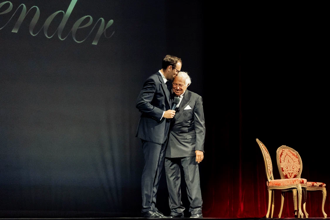 Liviu și Ioan Holender. Foto Andrei Grigore/Opera Națională București