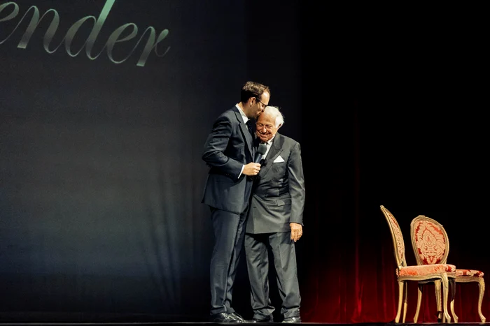 Liviu și Ioan Holender. Foto Andrei Grigore/Opera Națională București