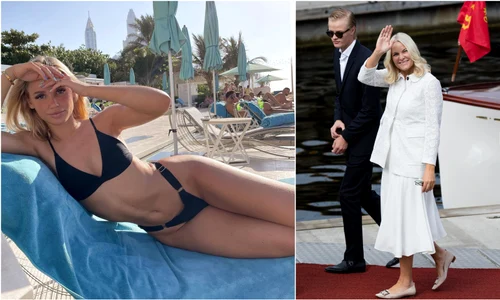 Rebecca Helberg Arntsen, noua iubită a lui Marius Borg, fiul Prințesei Mette Marit   Instagram, Profimedia jpg