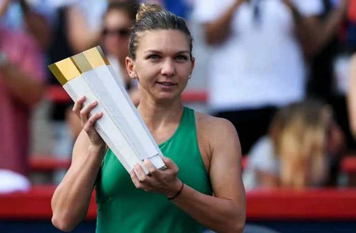Simona Halep a cucerit trofeul la Montreal în 2016 și în 2018Foto: Guliver/ GettyImages