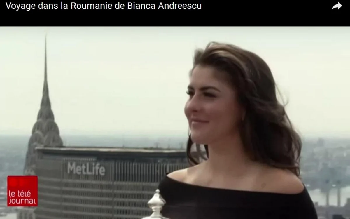 Bianca Andreescu, elogiată de televiziunea canadiană FOTO: CBC/Radio Canada