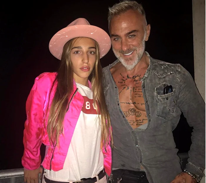 Vacchi s-a antrenat să devină tată de fată, crescând-o de la vârsta de cinci ani pe Ginevra Mavilla, fiica iubitei lui de la acea vreme.