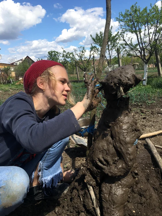 Siena s-a bucurat din plin de vacanța la bunici