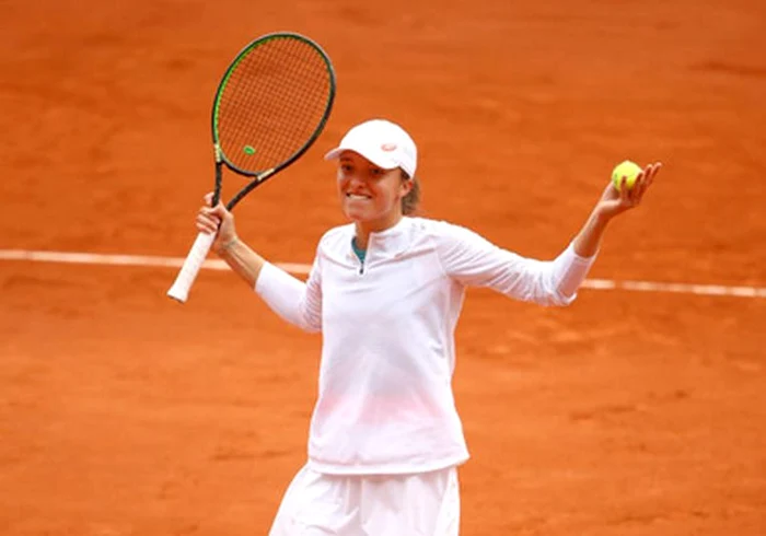 Iga Swiatek s-a calificat în finală la Roland GarrosFoto: Guliver/ GettyImages