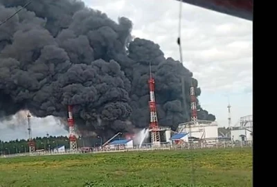 atac rafinarie Moscova captură X jpg