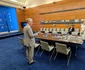 Fragmentele de dronă prezentate ambasadorului rus/FOTO: MAE