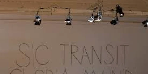 sic transit gloria mundi
