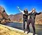 Morar și Buzdugan în cel mai instagramabil loc pentru selfie de pe Valea Oltului Foto Mihai Morar