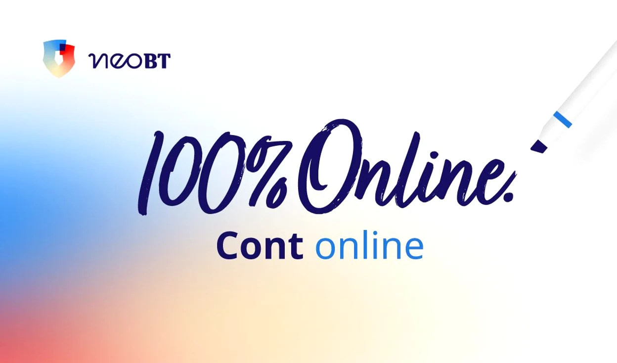 Prin NEOcont pentru BT deschide online conturi bancare