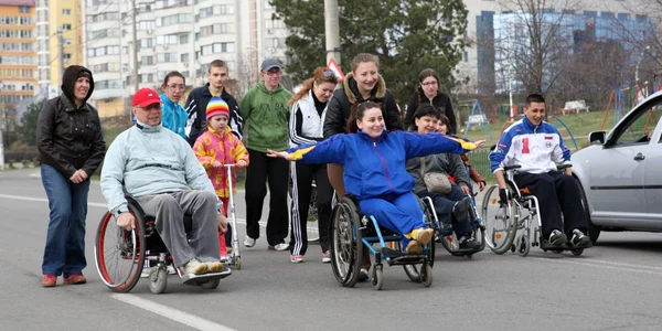 Cros pentru persoane cu dizabilităţi  Foto: Bogdan Dimofte 