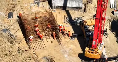 Construcția are ca termen de finalizare anul 2028. FOTO: captură video Facebook