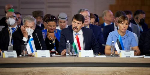 janos ader summitul de la kiev al platformei ccrimeea 23 august 2021 foto AFP