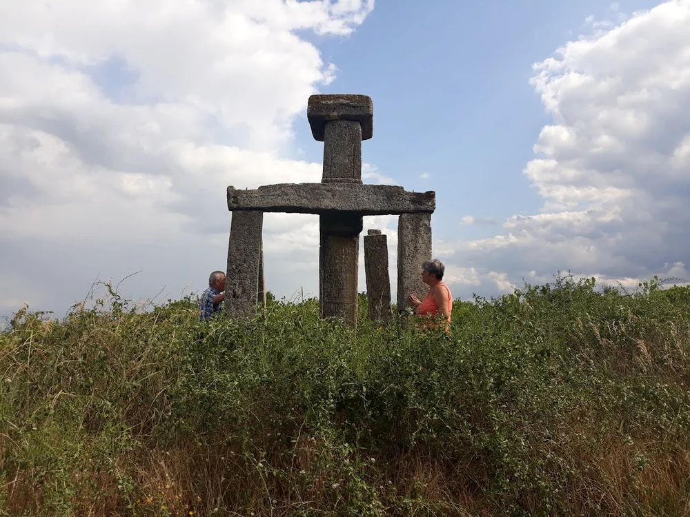 Crucea Manafului este un monument unic. FOTO Dan Grecu