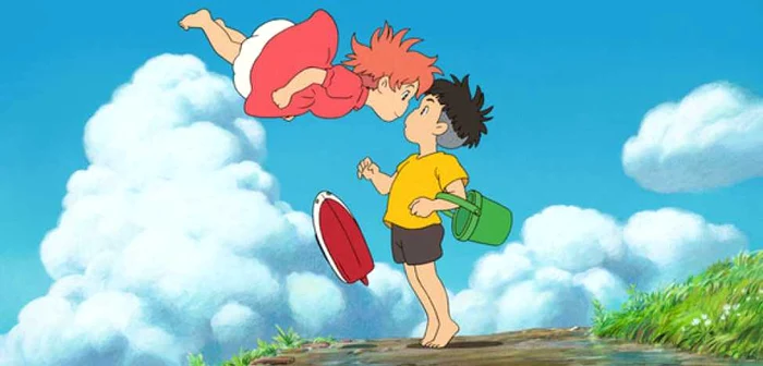 Secvenţe din „Ponyo on the Cliff“