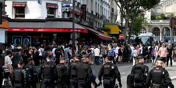 mars pentru adama traore paris franta protest 8 iulie 2023 foto AFP jpg