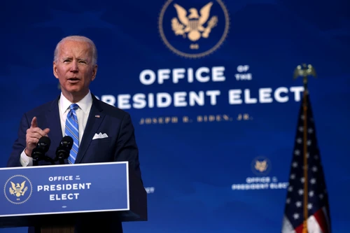Joe Biden a fi investit în funcţie pe 20 ianuariefoto: Getty