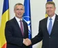 Jens Stoltenberg si Klaus Iohannis FOTO Mediafax 