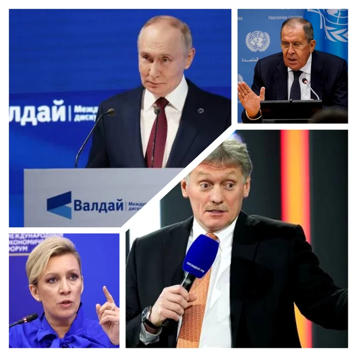 Înainte de a invada Ucraina, liderii ruși au negat vehemet. Suntem într-o situație similară? Colaj
