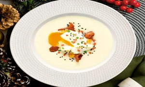 supa crema de ciuperci cu oua posate jpg
