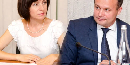 Maia Sandu si Andrian Candu foto IPN