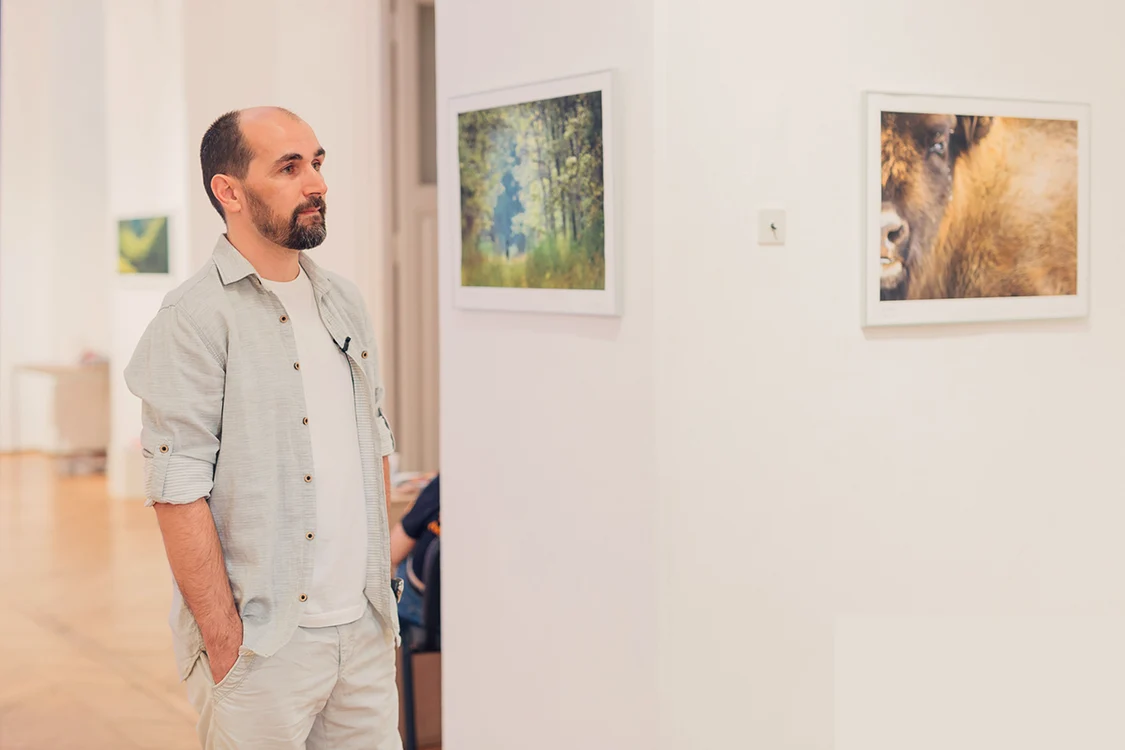 Dan Dinu @ expo TIFF 2021. FOTO: Chris Nemeș