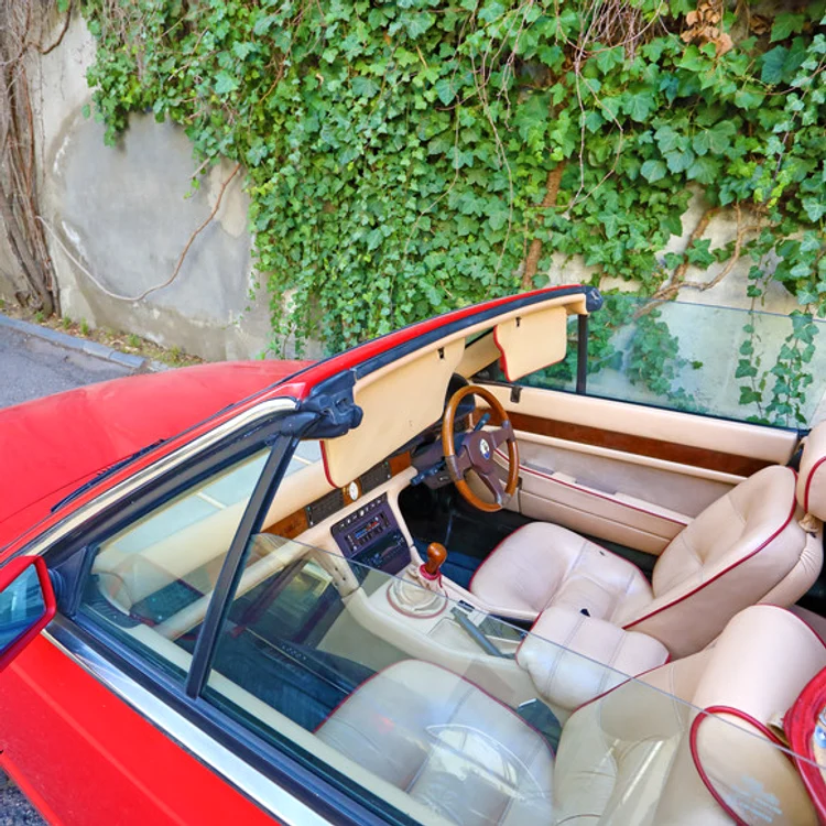 
    Mașina, un Maserati creat în anii '80 după cerințele lui Elton John, a fost scoasă la licitație cu prețul de pornire de 8.000 de eurofoto: colaj Click!  