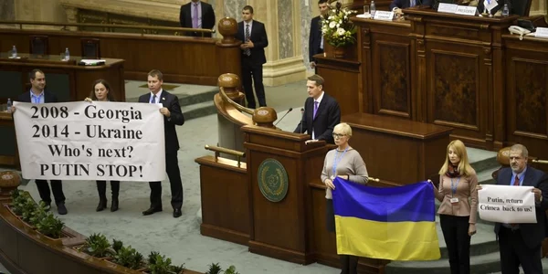 Serghei Nariskin si Calin Popescu Tariceanu FOTO AP 