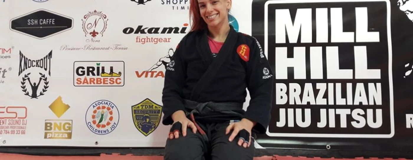 Claudia Doval, campioana mondială la jiu-jitsu, a venit în premieră în România FOTO Ş.Both
