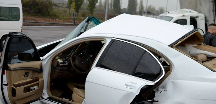 Accidentul, în care a o persoană a decedat, s-a produs pe DN 1A, Ploieşti - Cheia. FOTO Adevărul