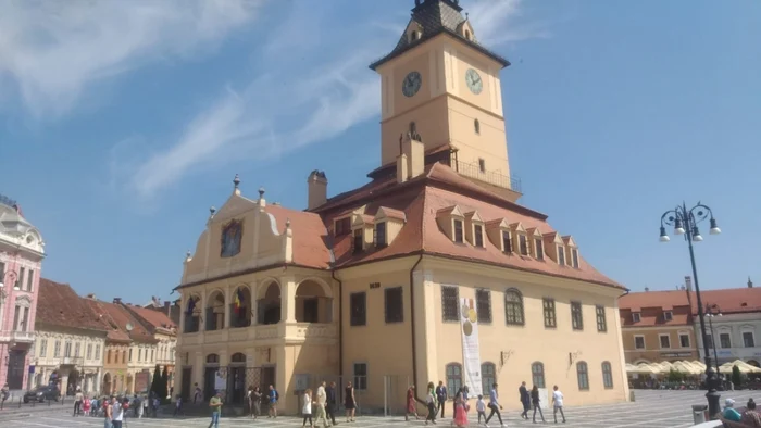 Casa Sfatului a găzduit vreme de secole Primăria Braşovului FOTO Ioan Buciumar