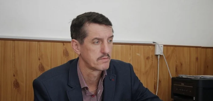 Constantin Zamfirache, primarul comunei Grajduri, jud. Iaşi FOTO ziaruldeiasi.ro