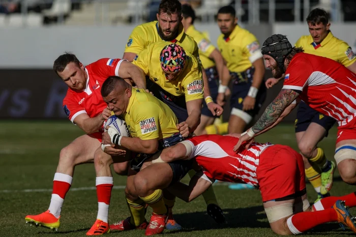 Romania Rusia meci  Rugby Europe Championship FOTO Inquam Photos / Octav Ganea