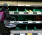 Rafturi goale în UK - legume și fructe raționalizate în supermarketurile din Marea Britanie FOTO Profimedia