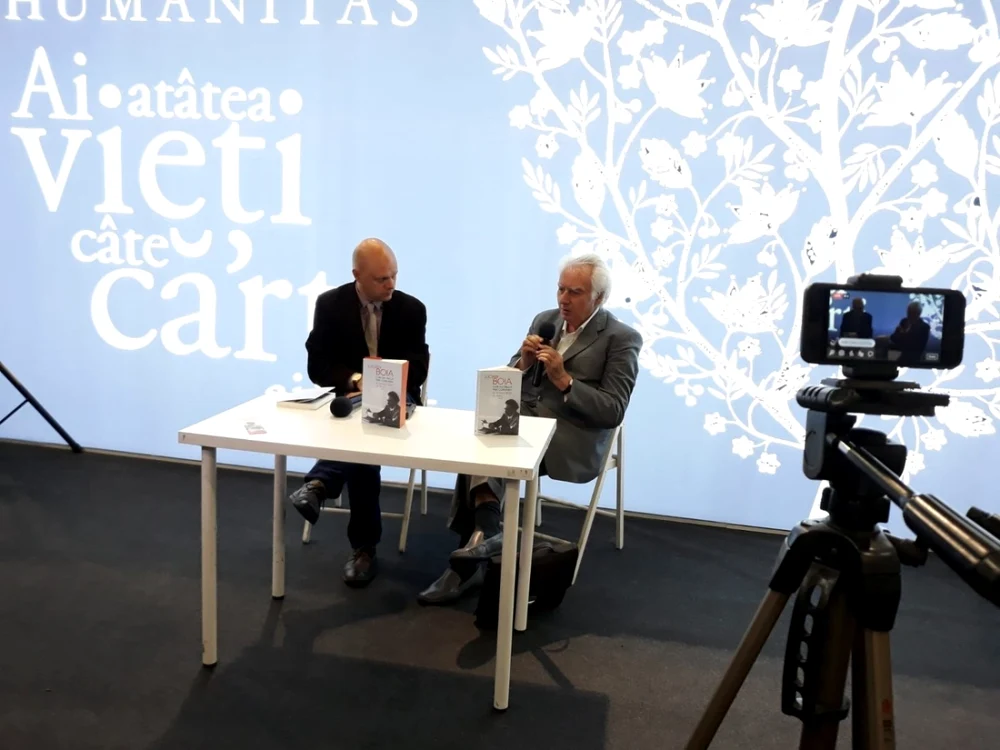 Lucian Boia şi-a prezentat cartea la Salonul de Carte de la Romexpo